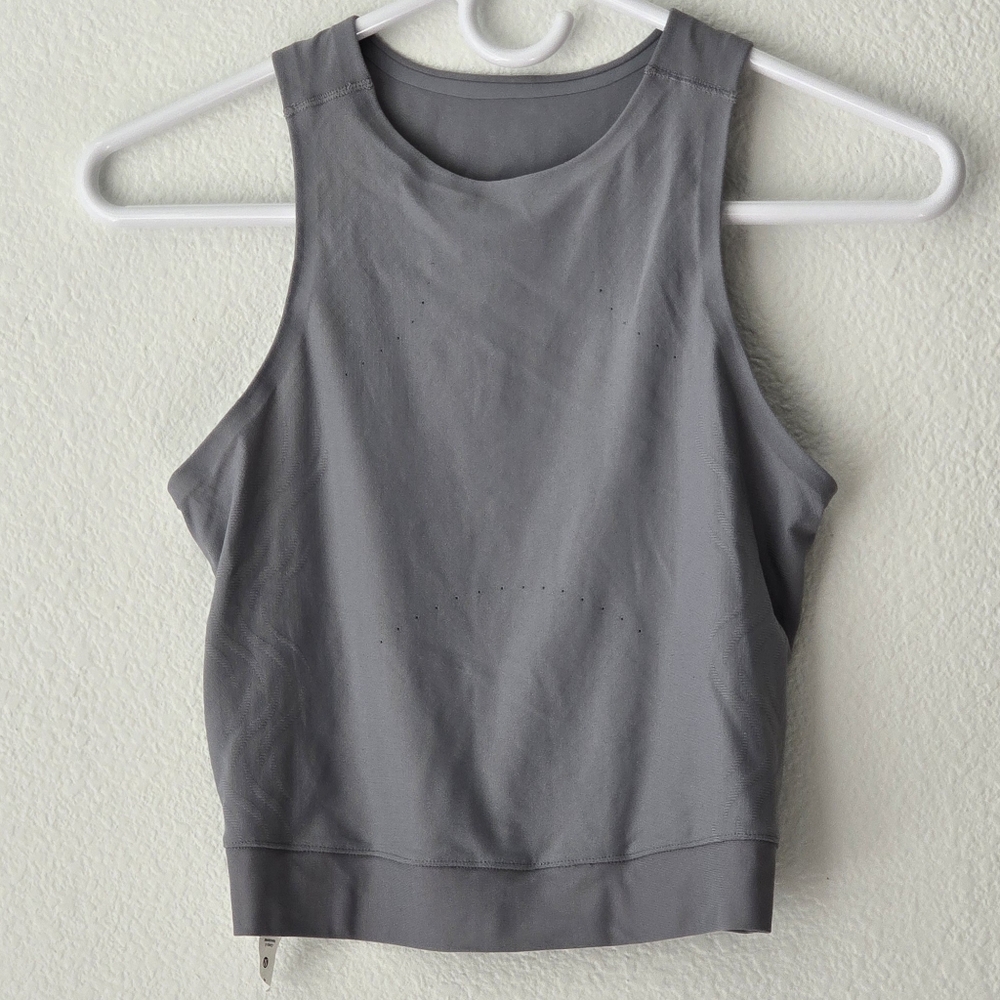 Lululemon SenseKnit Running Tank Top - Size 4 - Grey